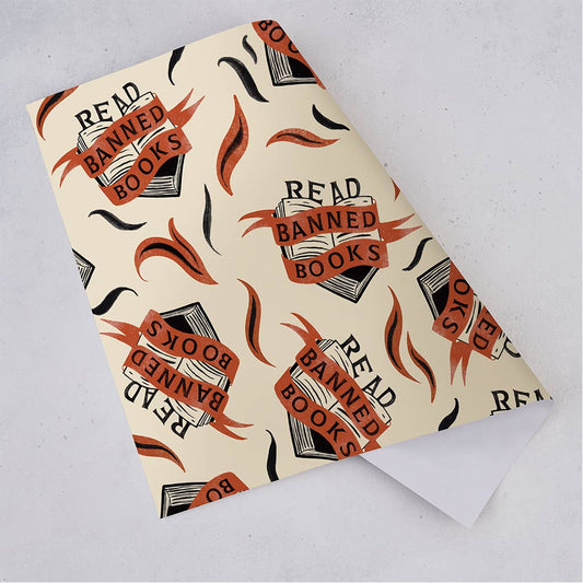 Read Banned Books Gift Wrap