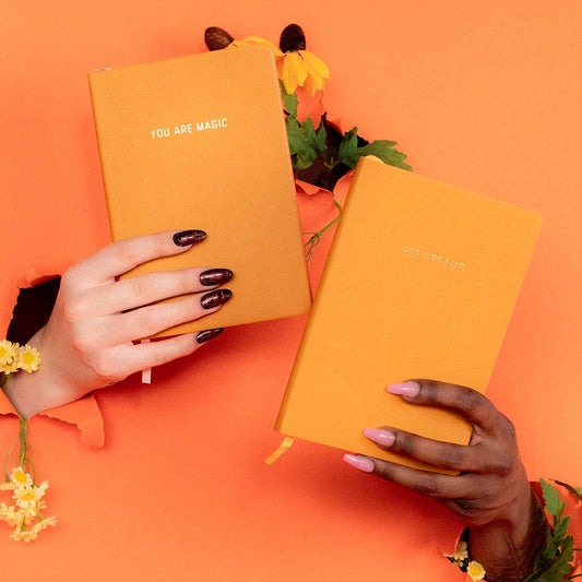 You Are Magic Blank Journal - Goldenrod