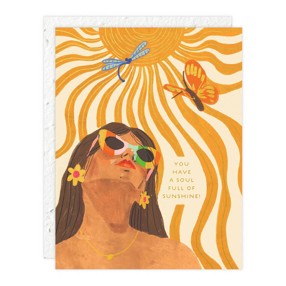 Sunshine Soul - Love + Friendship Card pop