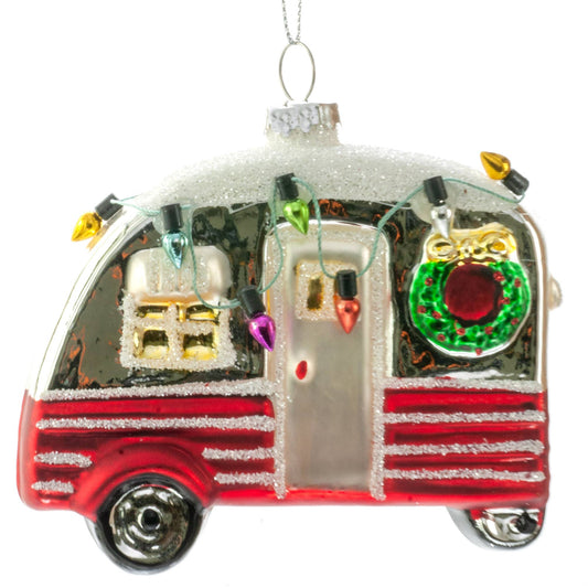 Grey Trailer Ornament