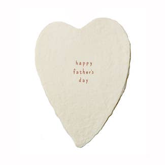 Happy Father's Day Letterpress Card