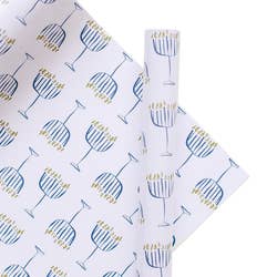 Menorah Wrapping Paper