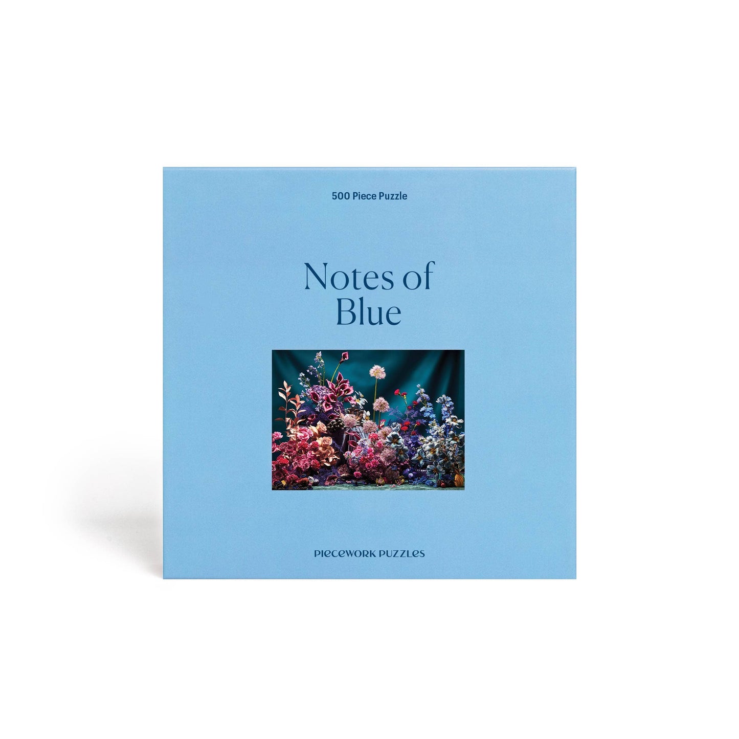 Notes of Blue 500 Piece Puzzle