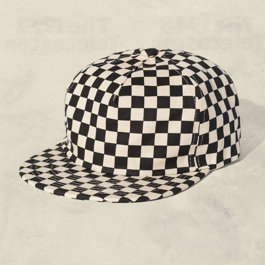 Checkerboard Field Trip Hat (+5 colors): Black
