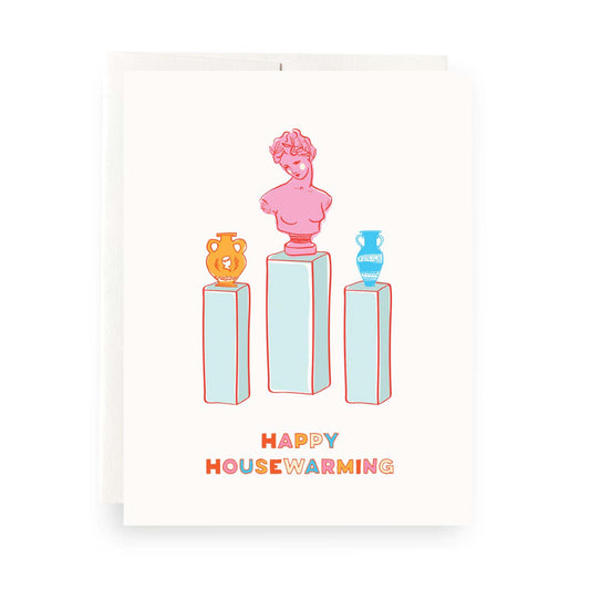 Grecian Housewarming Greeting Card