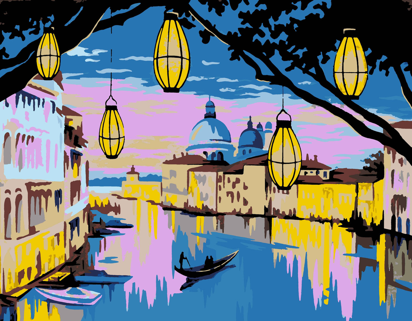Artwille DIY Paint by Numbers - Venice, level 1