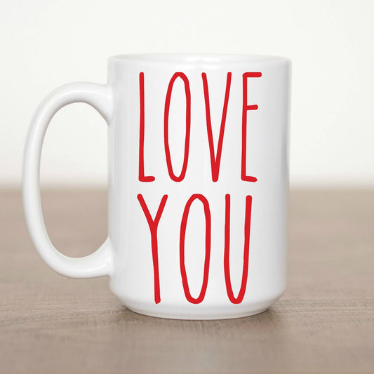 Love You 15 oz Mug