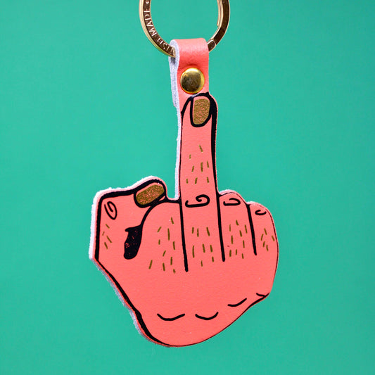 Hand Signs Keychain: Flip The Bird