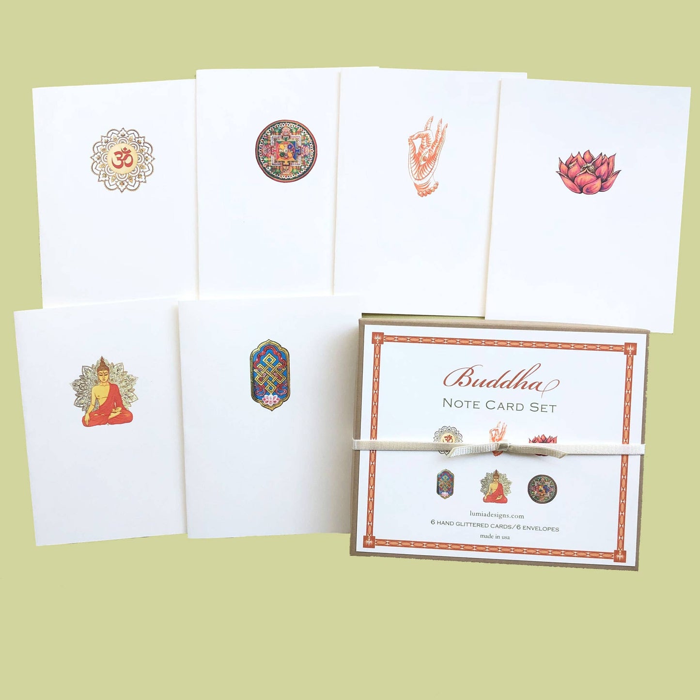 Buddha Box Notecard Set