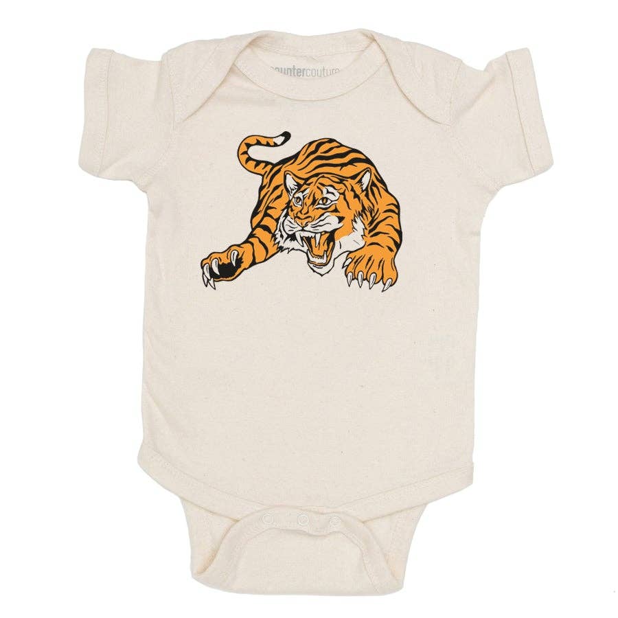 Tiger Baby One Piece: 6/12 Month