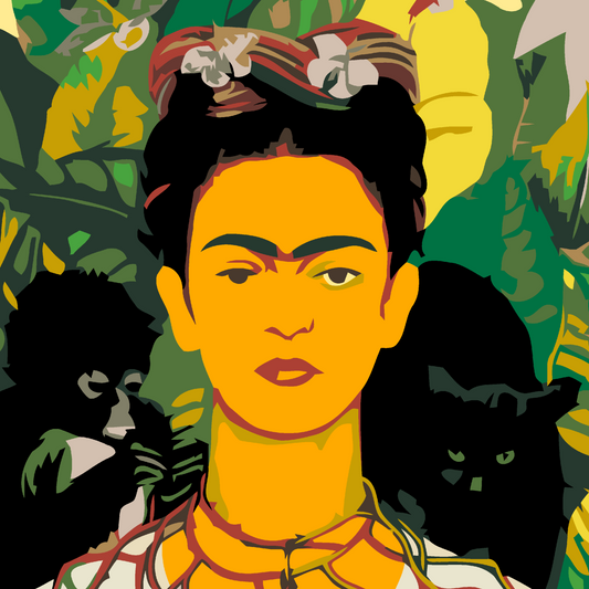 Artwille DIY Paint by Numbers - Frida Kalo, level 1