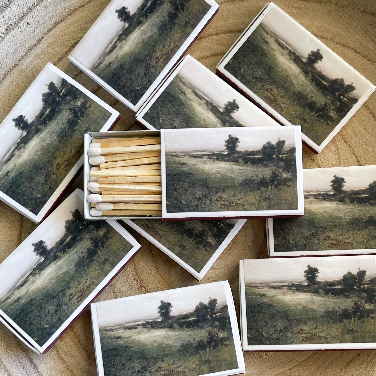 Tree Match Set // Vintage Landscape