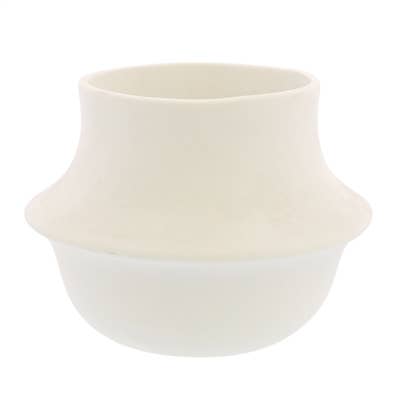 Vita Vase - Sm - Bisque White