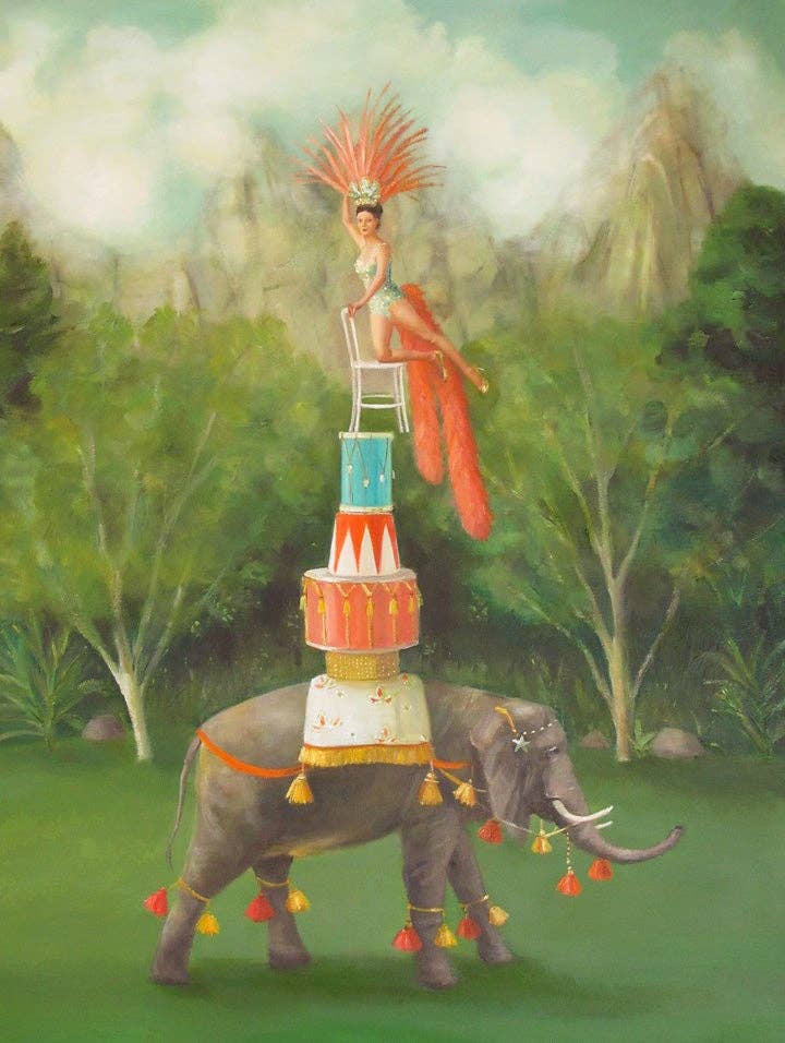 The Infallible Tippy Gordon- Art Print 12"x16"