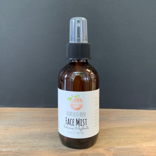 Hibiscus Rose Face Mist by Crunchy Life Skin Care