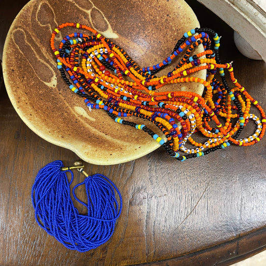 Czech Glass Beaded Necklace