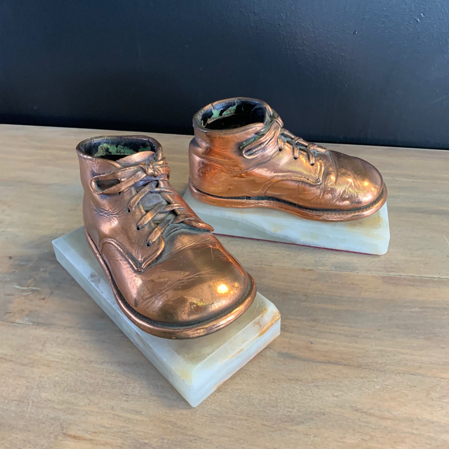 Brass Baby Booties
