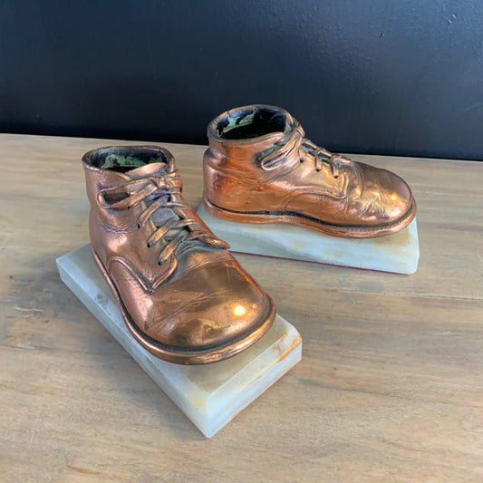 Brass Baby Booties