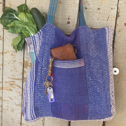 Kantha Tote Bag