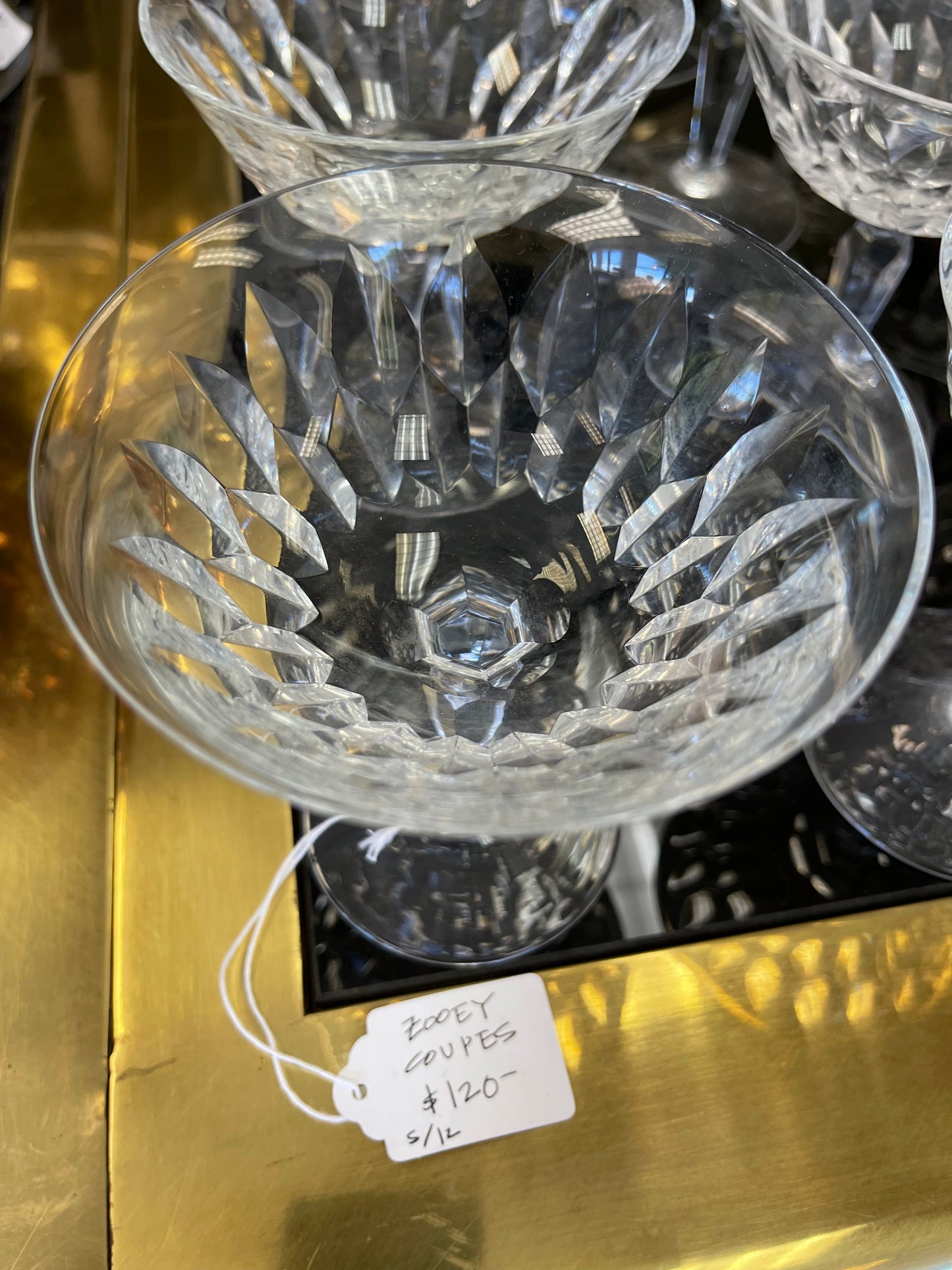 Zooey Cocktail Glasses S/12