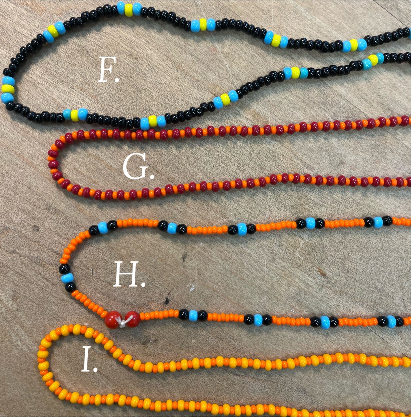 Czech Glass Beaded Necklace