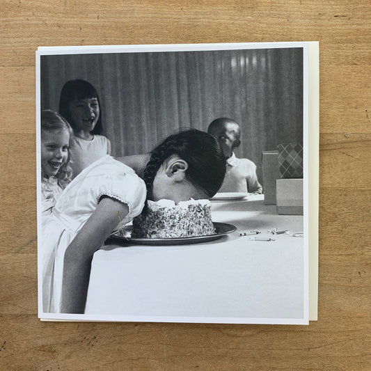 Face Smash Greeting Card