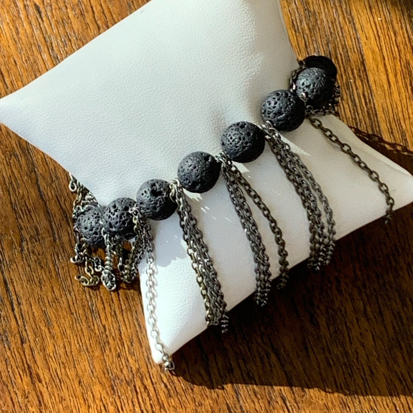Lava & Chain Bracelet