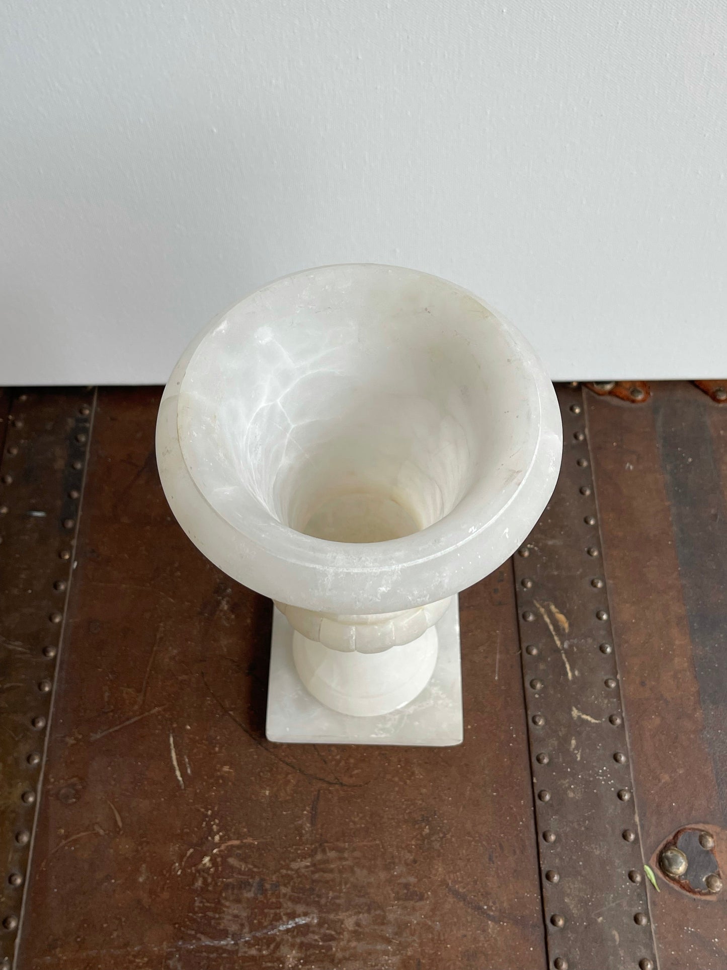 Lucie Alabaster Vase