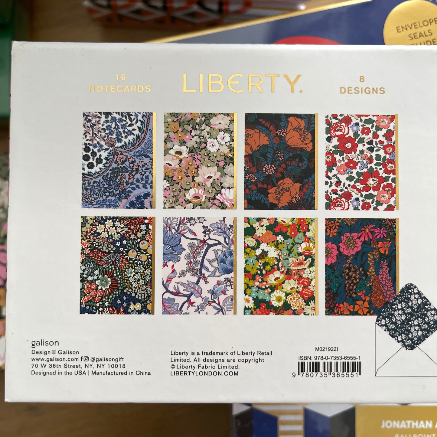 Liberty of London Notecard Set