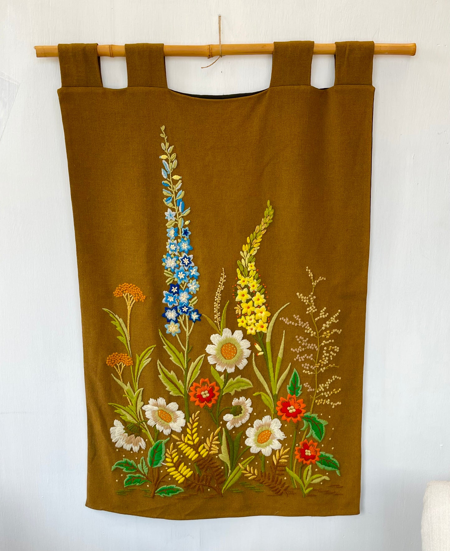 Flora Crewelwork Tapestry