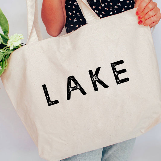Lake XL Tote Bag