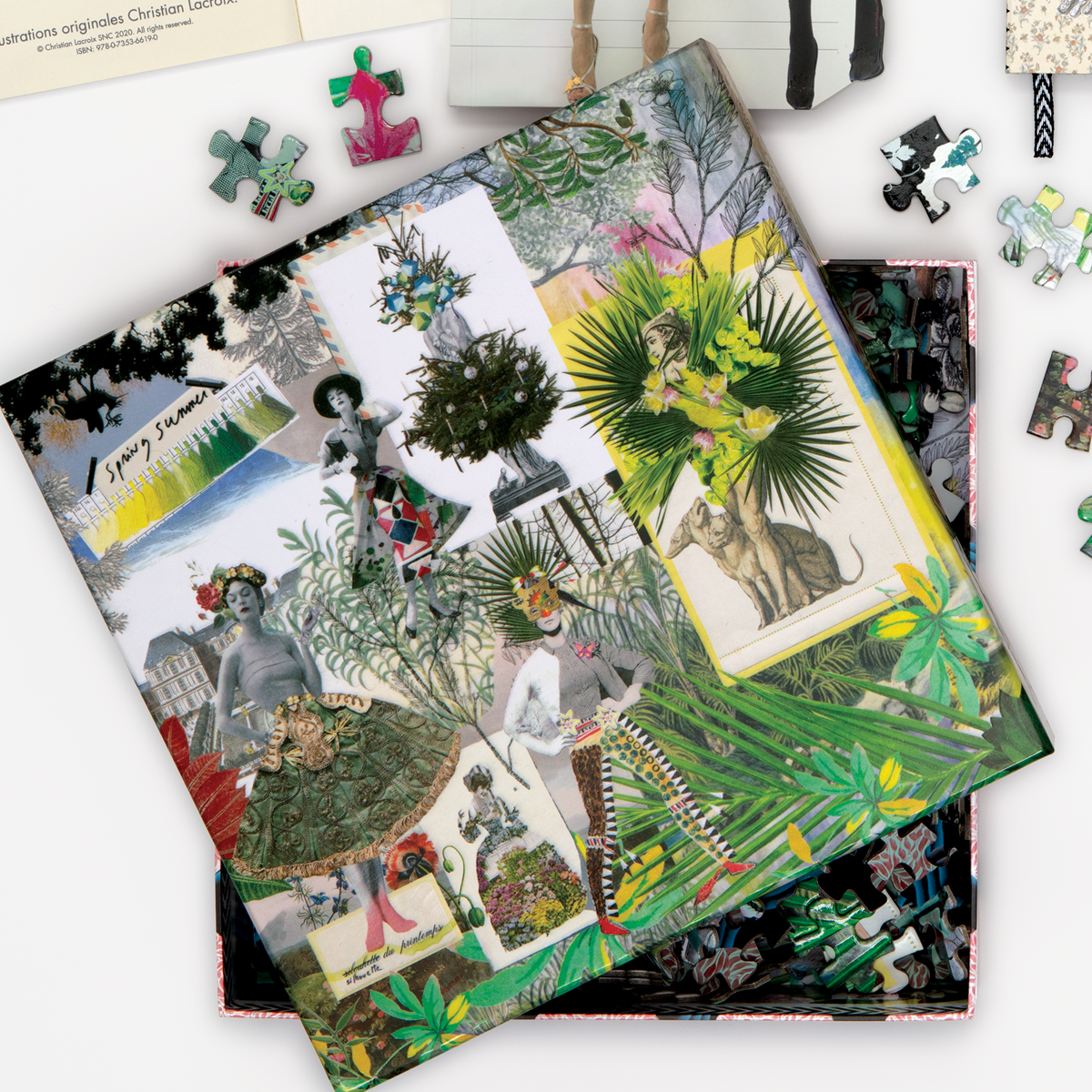 Christian Lacroix Heritage Collection Fashion Season Double-Sided 500 Piece Jigsaw Puzzle