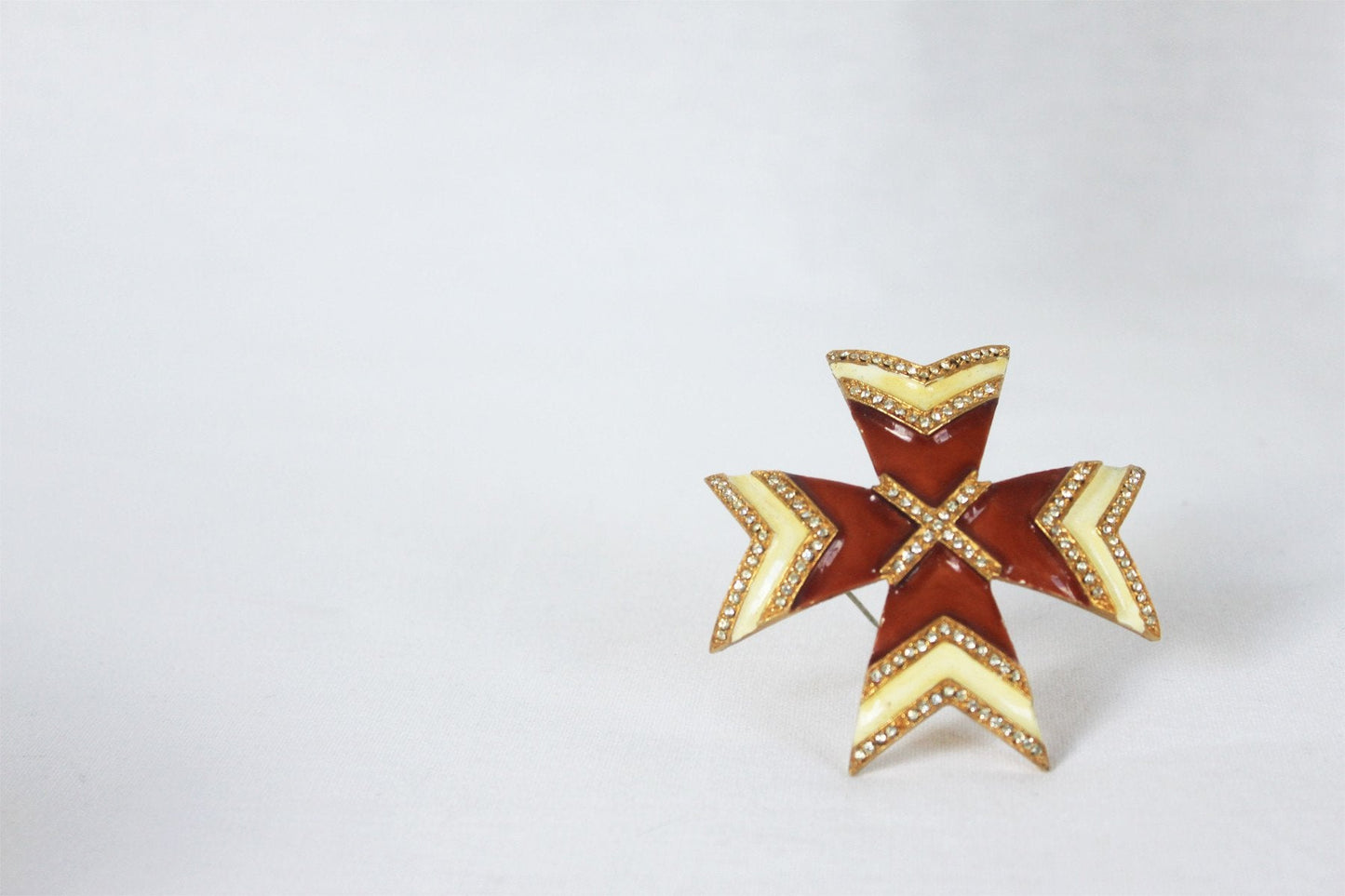 Maltese Cross Brooch