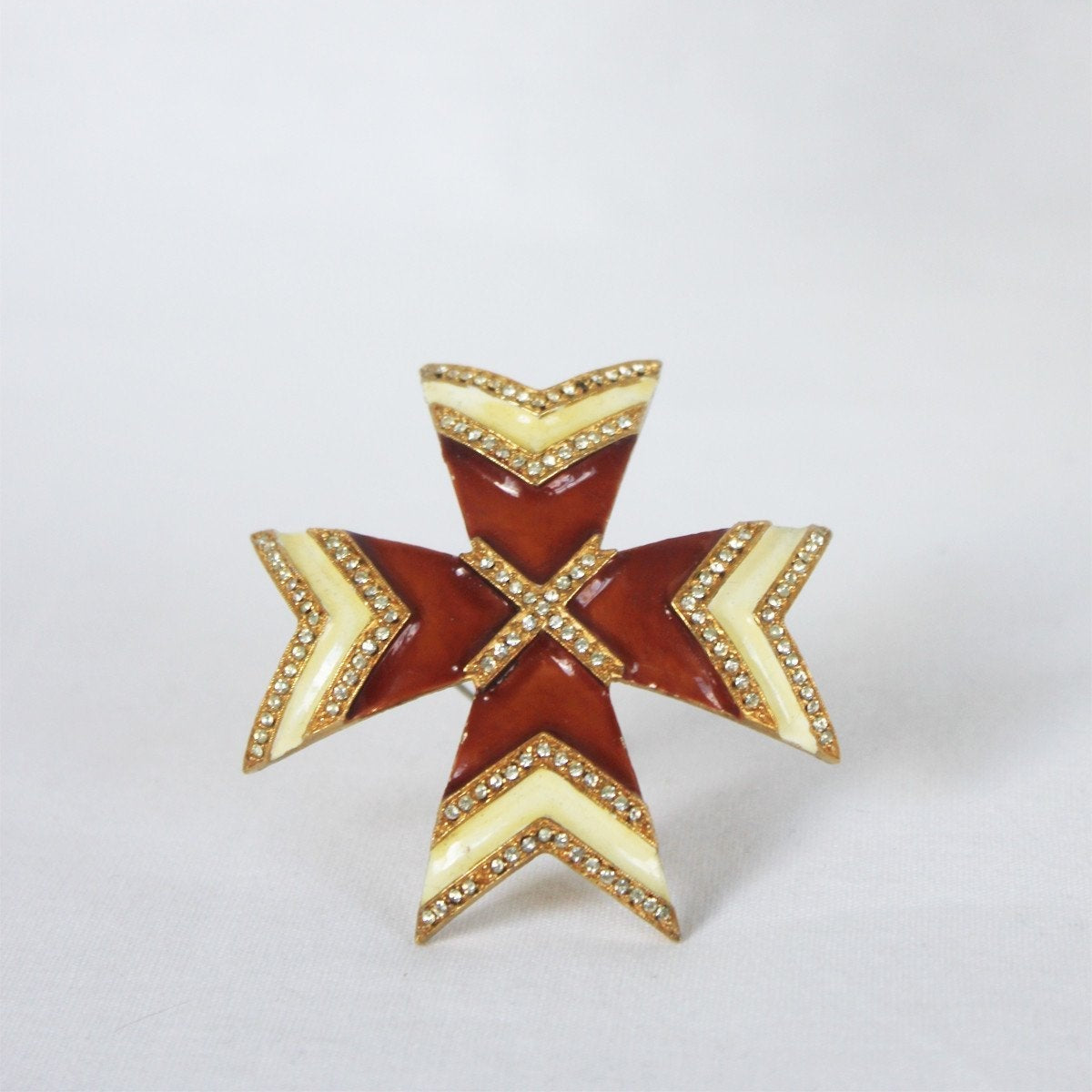 Maltese Cross Brooch