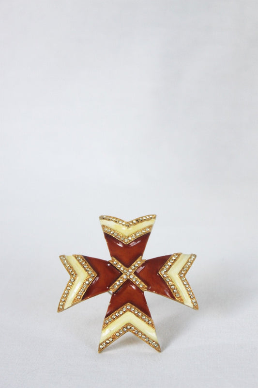 Maltese Cross Brooch