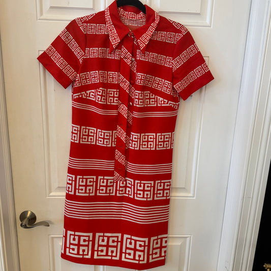 Alix Collared Button-Down Dress
