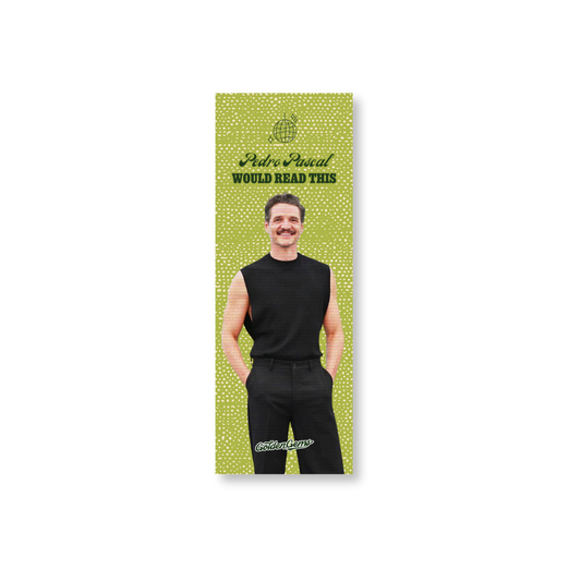 Pedro Pascal Would Read This Bookmark