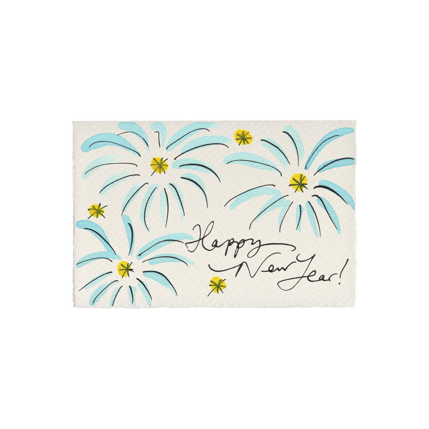Happy New Year (Fireworks) Card