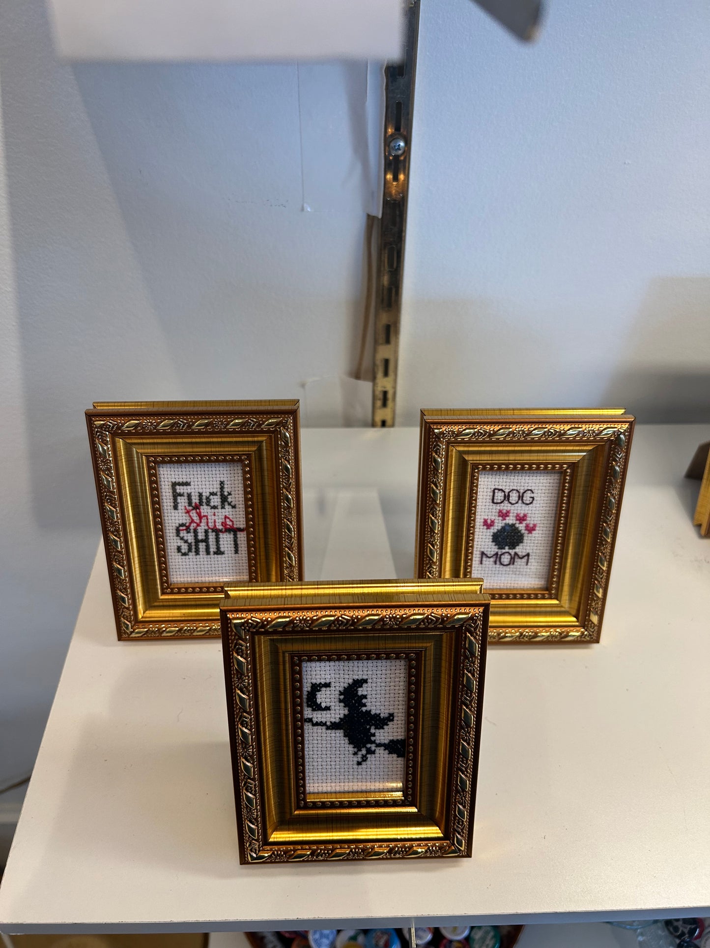 Lara Strang Mini Framed Cross Stitch - Rectangle Frames