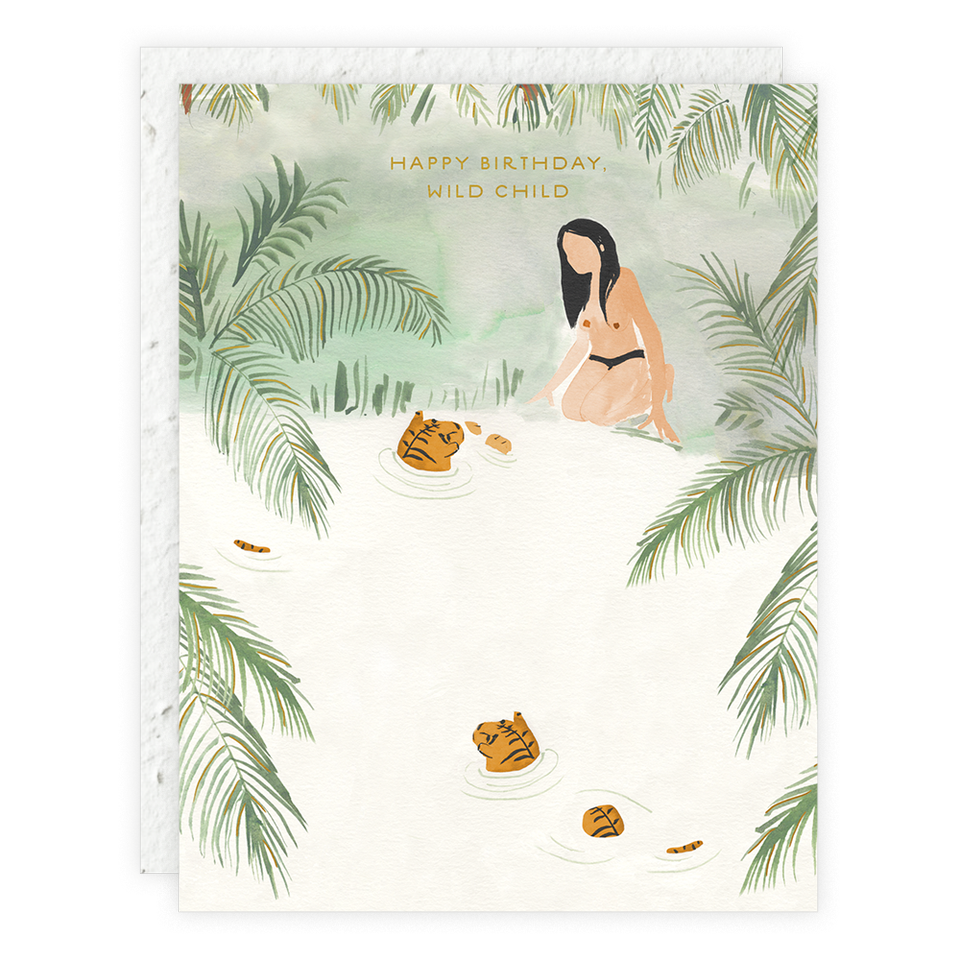 Wild Child - Birthday Card