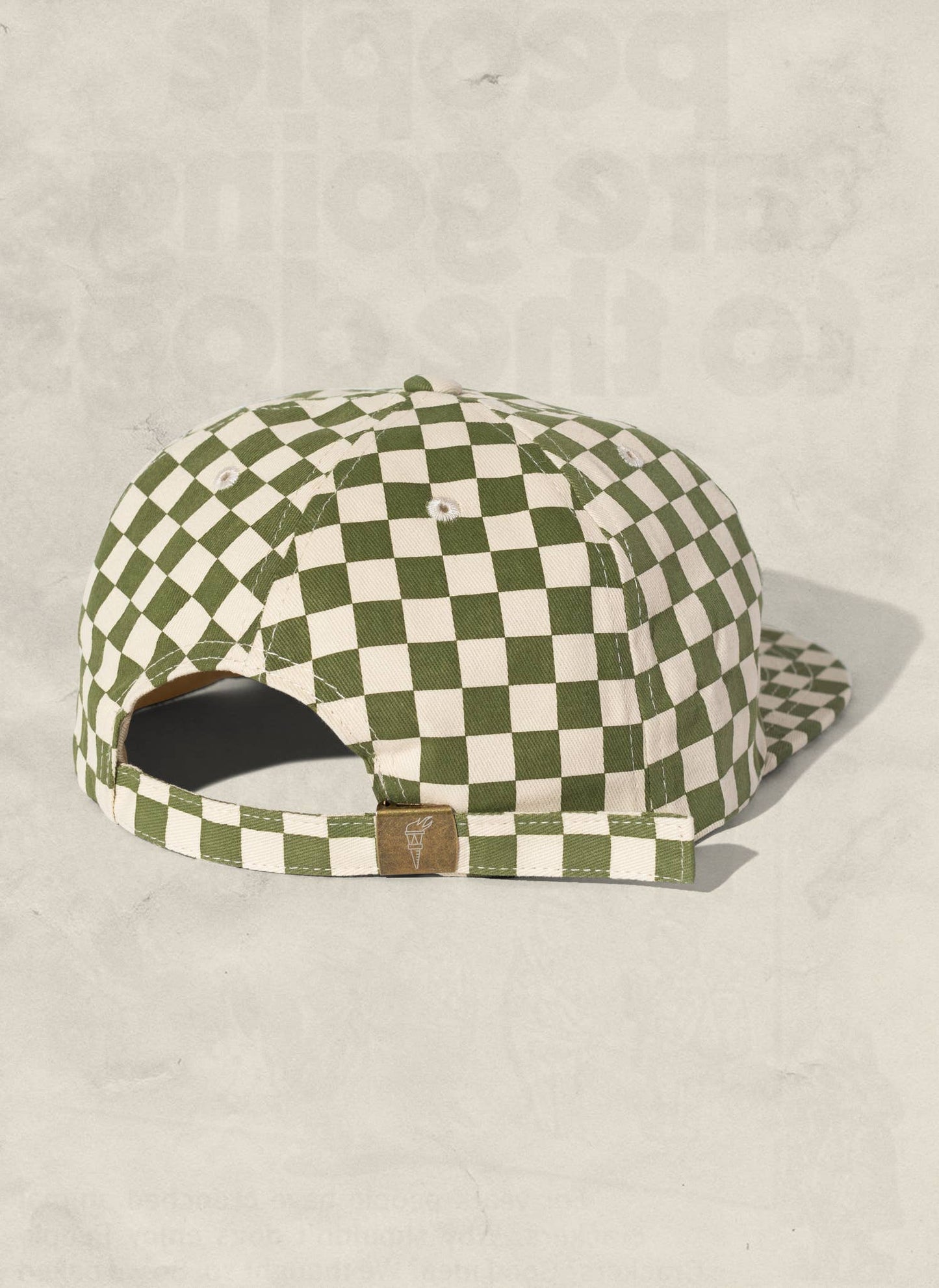 Kids Checkerboard Field Trip Hat (+5 colors): Cactus