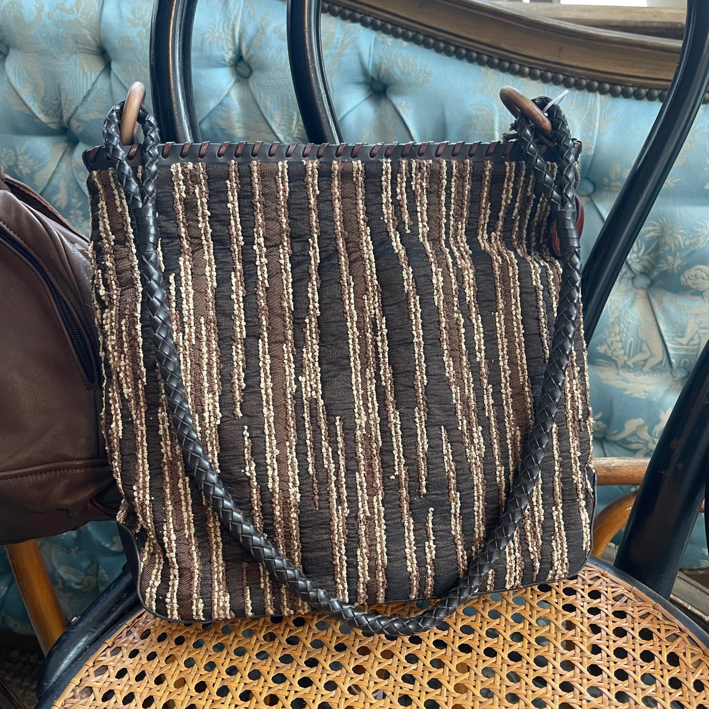 Woven Shoulder Bag