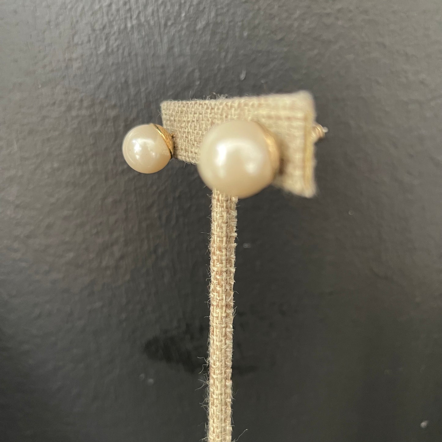 Faux Pearl Studs