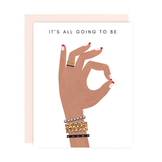 It’s All Ok Greeting Card (asteroid)