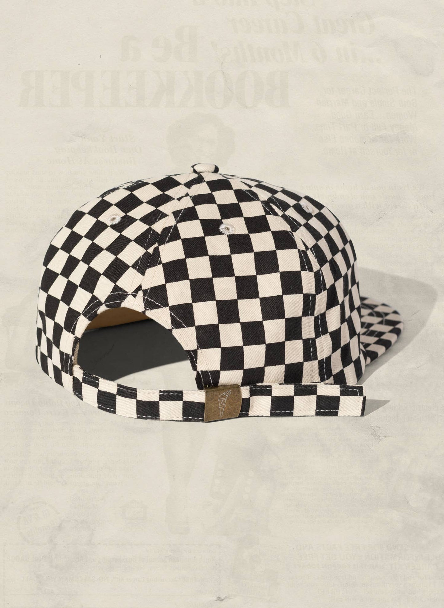 Kids Checkerboard Field Trip Hat (+5 colors): Slate