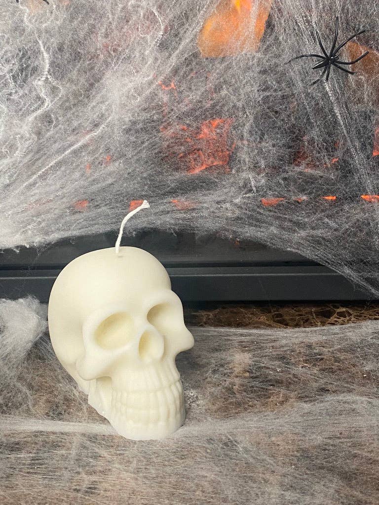 Skull Candle: White / Unscented