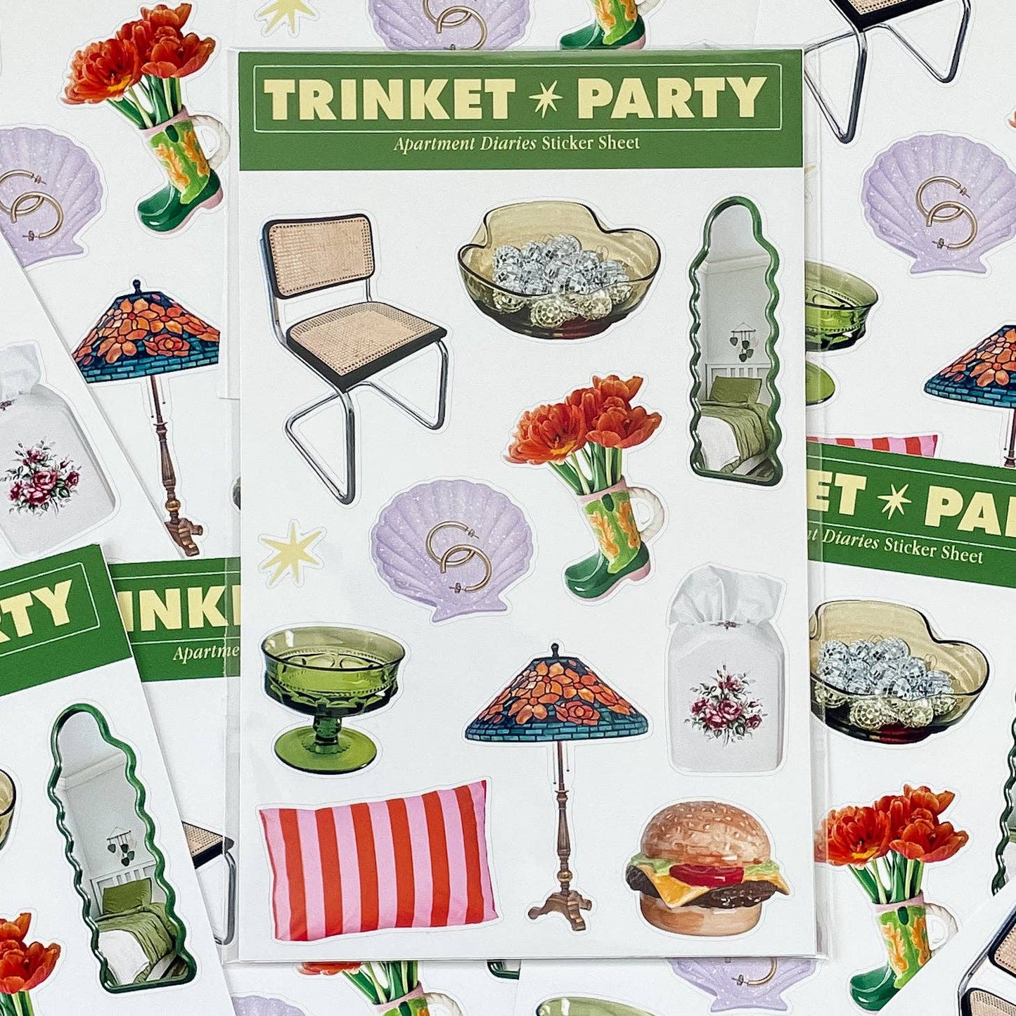 Apartment Diaries Sticker Sheets