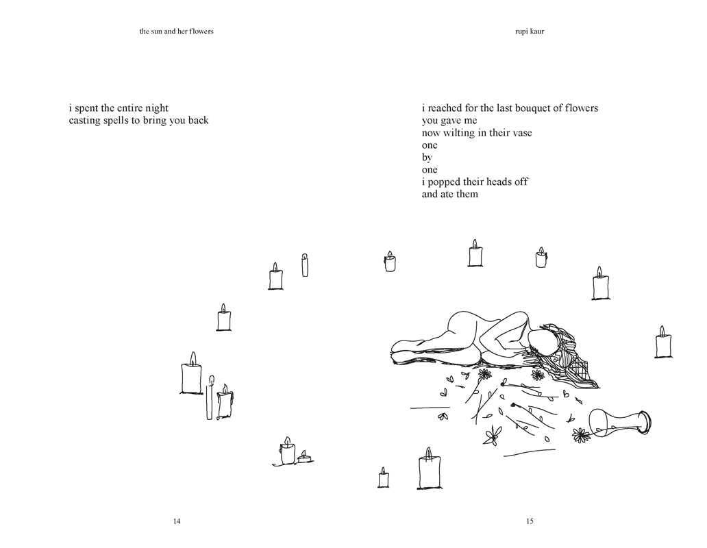 Sun and Her Flowers by Rupi  Kaur: Paperback