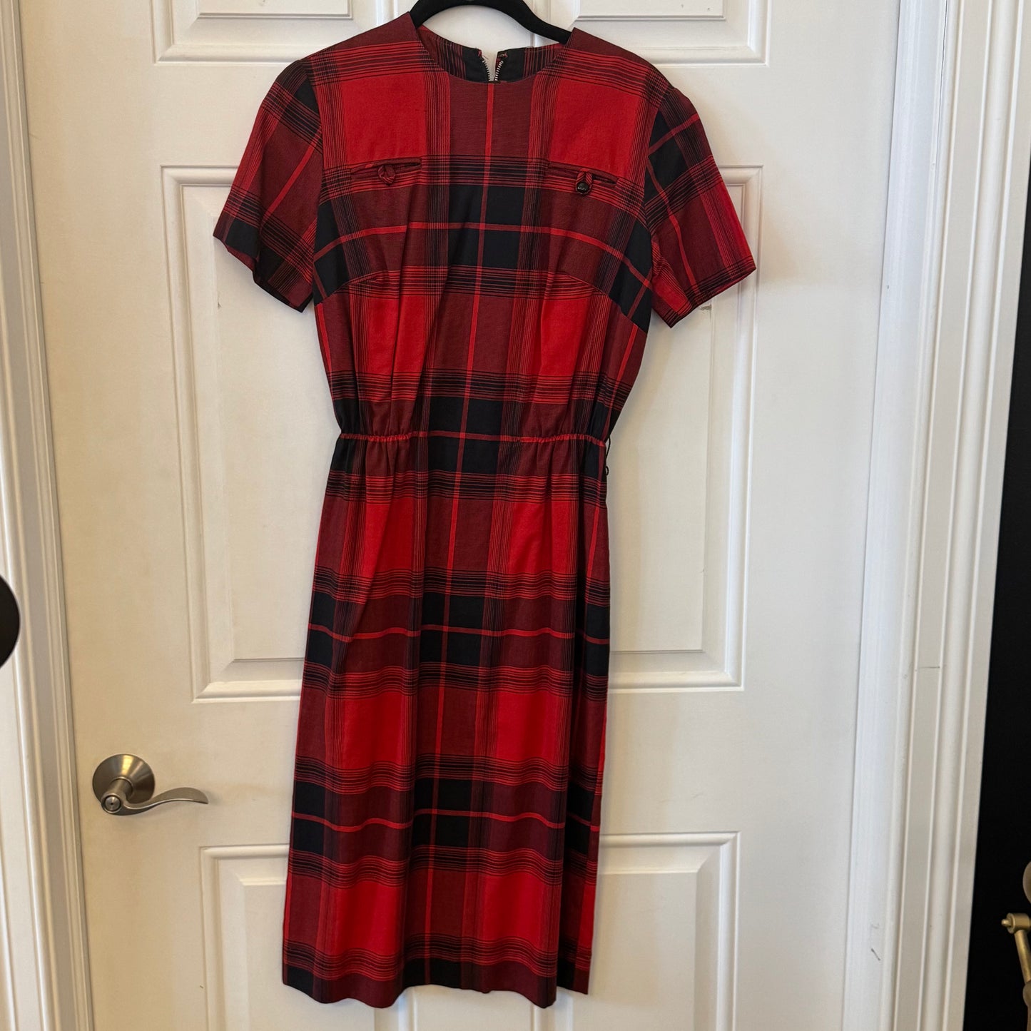 Black Red Toni Todd Dress