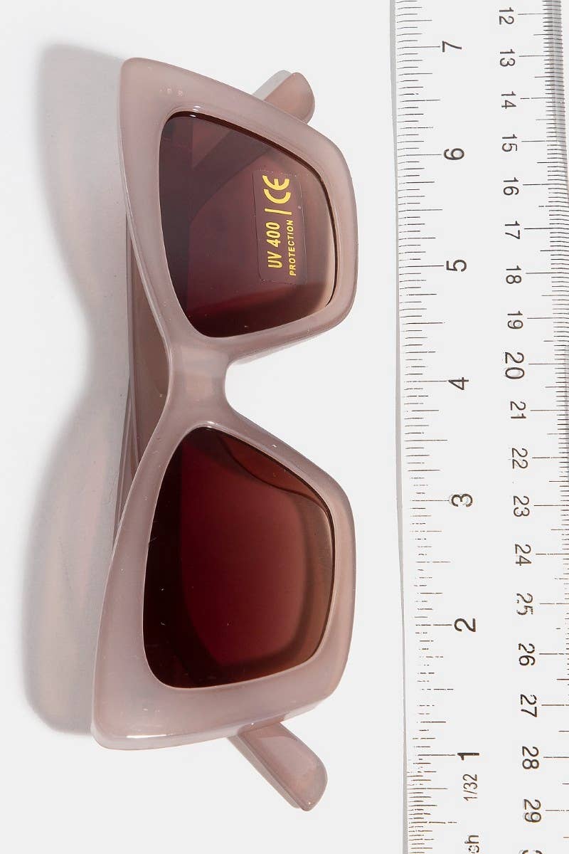 Thick Frame Cat Eye Sunglasses Set: ASSORTED